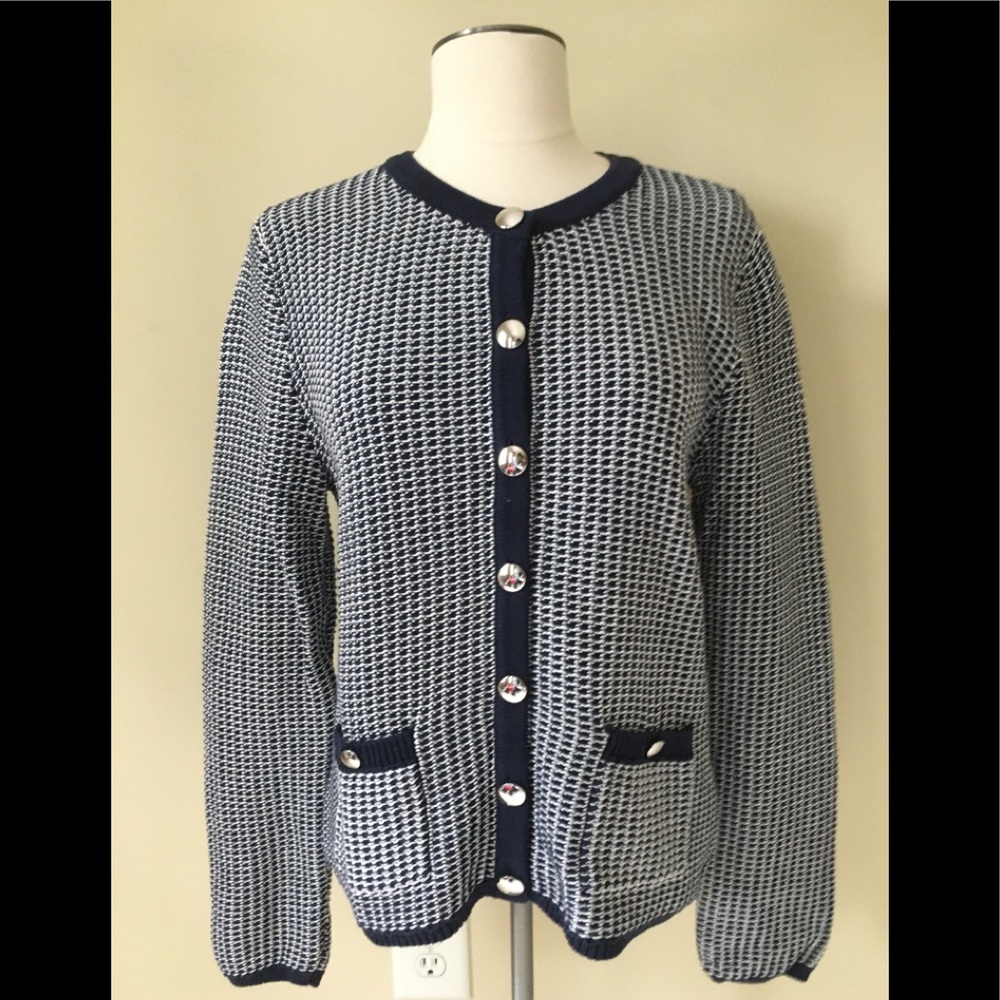 Banana Republic Sweater Cardigan Top Sz Large Knit